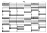 Kalender 2027 zweiseitig ausdrucken, 6 kB